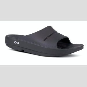 MEN'S OOAHH SLIDE SANDAL - BLACK, NWT, size 10